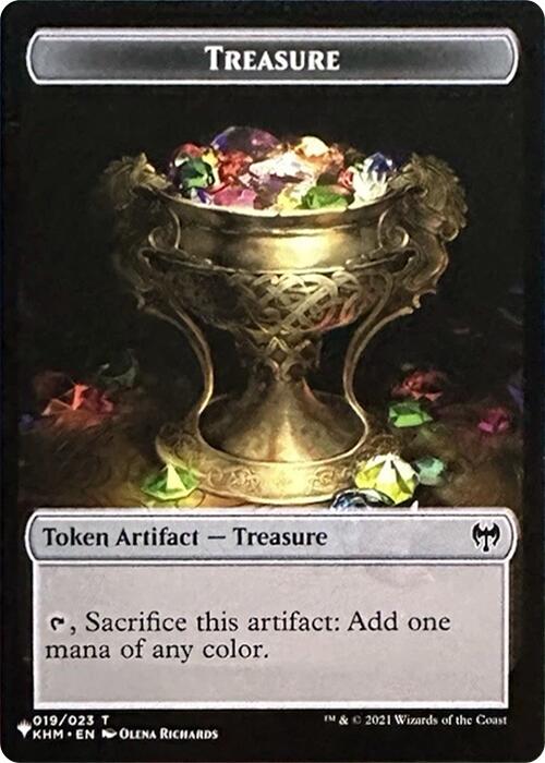 Treasure // Egg Double-Sided Token [Secret Lair Drop Series] | The Time Vault CA