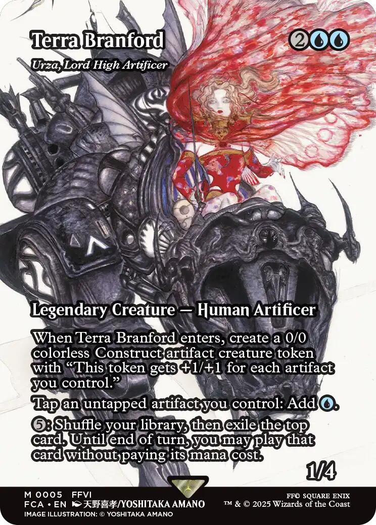 Terra Branford - Urza, Lord High Artificer (Showcase) [FINAL FANTASY : Through the Ages] | The Time Vault CA