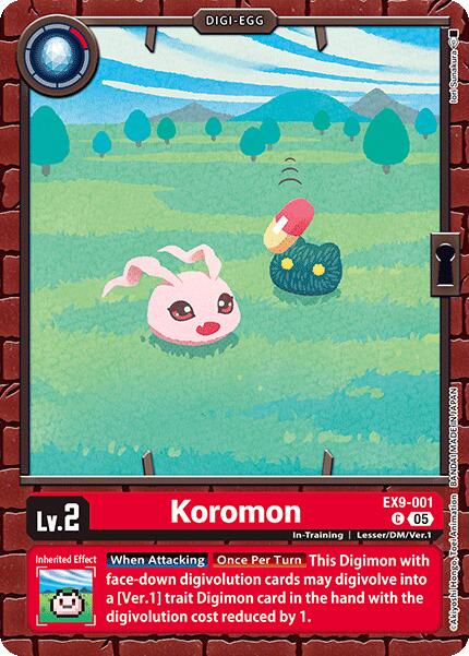 Koromon [EX9-001] [Versus Monsters] | The Time Vault CA