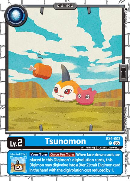 Tsunomon [EX9-002] [Versus Monsters] | The Time Vault CA