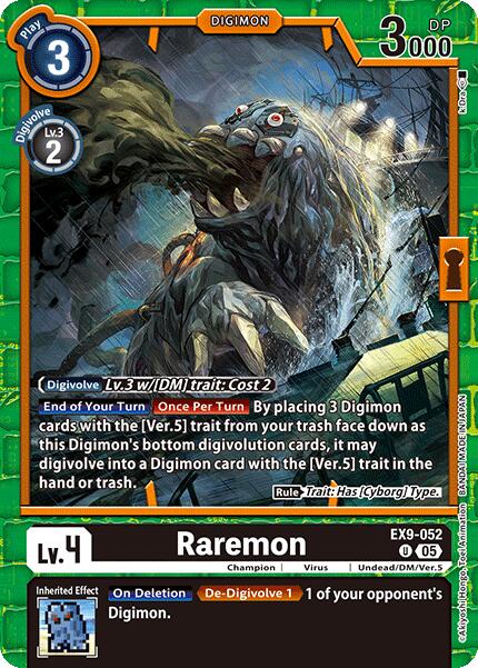 Raremon [EX9-052] [Versus Monsters] | The Time Vault CA