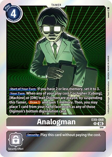 Analogman [EX9-068] [Versus Monsters] | The Time Vault CA