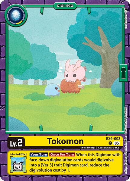 Tokomon [EX9-003] [Versus Monsters] | The Time Vault CA