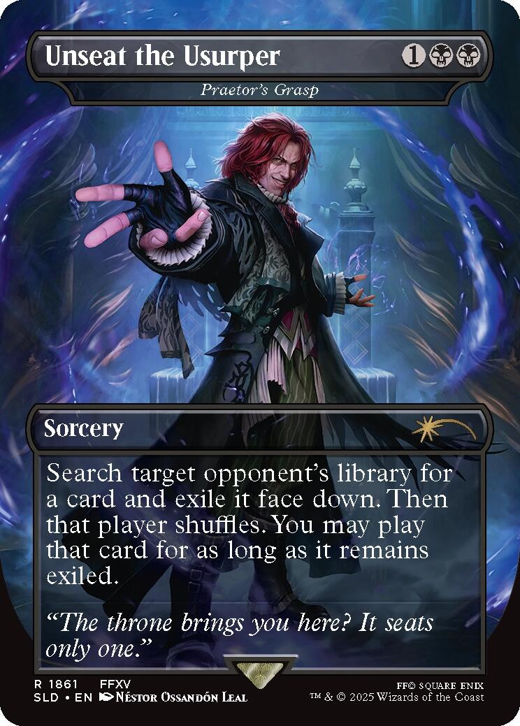 Unseat the Usurper - Praetor's Grasp [Secret Lair Drop Series] | The Time Vault CA