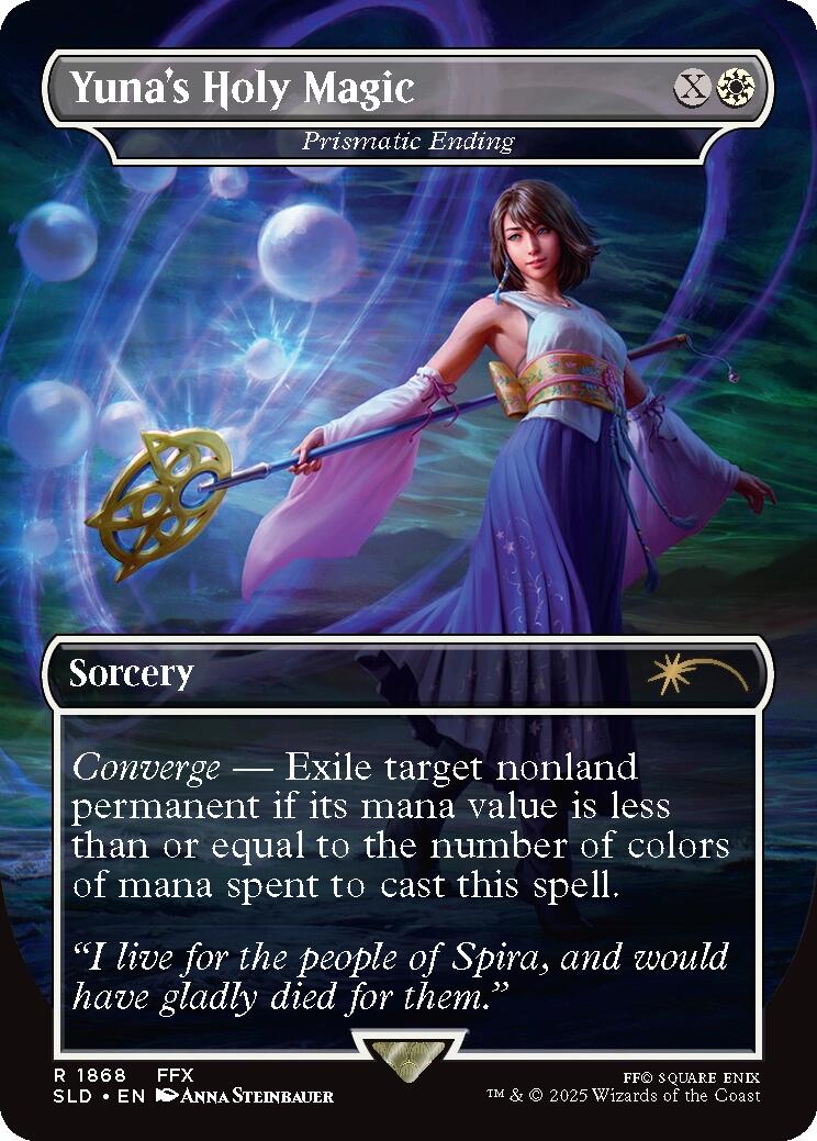 Yuna's Holy Magic - Prismatic Ending [Secret Lair Drop Series] | The Time Vault CA