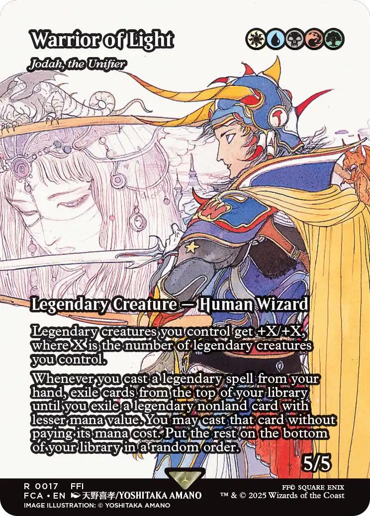 Warrior of Light - Jodah, the Unifier (Showcase) [FINAL FANTASY : Through the Ages] | The Time Vault CA