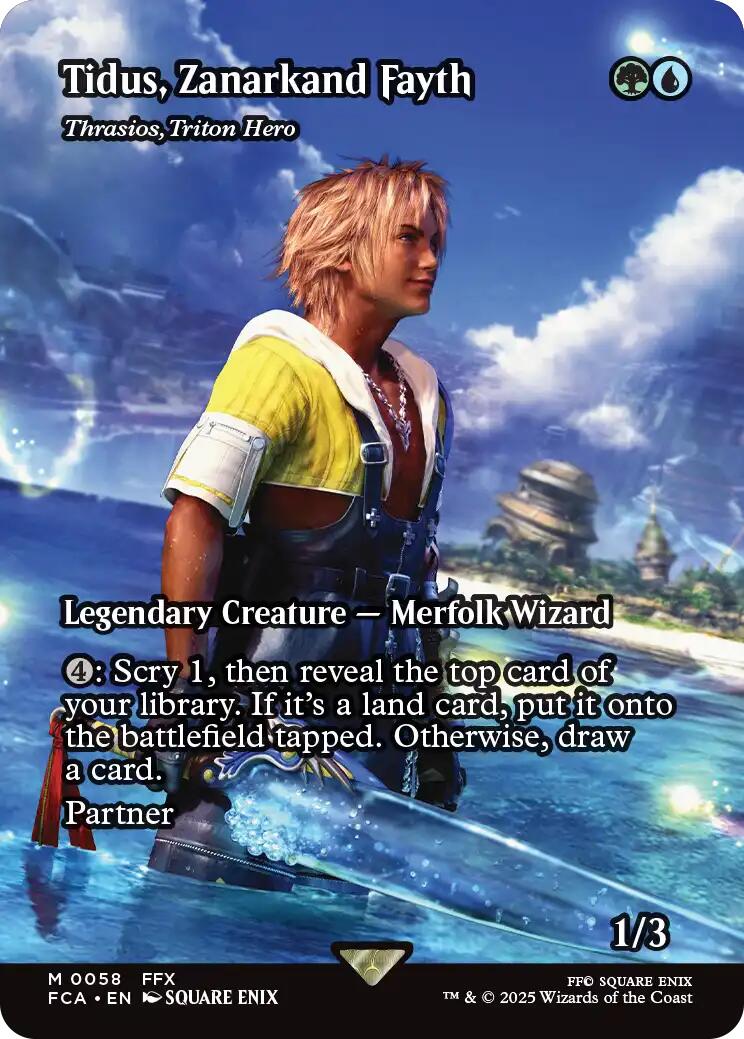 Tidus, Zanarkand Fayth - Thrasios, Triton Hero (Showcase) [FINAL FANTASY : Through the Ages] | The Time Vault CA