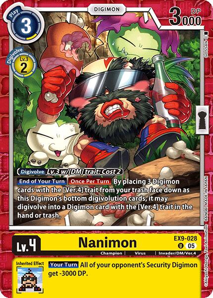 Nanimon [EX9-028] [Versus Monsters] | The Time Vault CA
