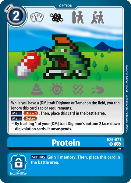 Protein [EX9-071] [Versus Monsters] | The Time Vault CA