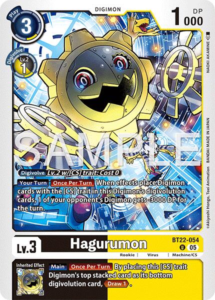 Hagurumon [BT22-054] [Cyber Eden] | The Time Vault CA