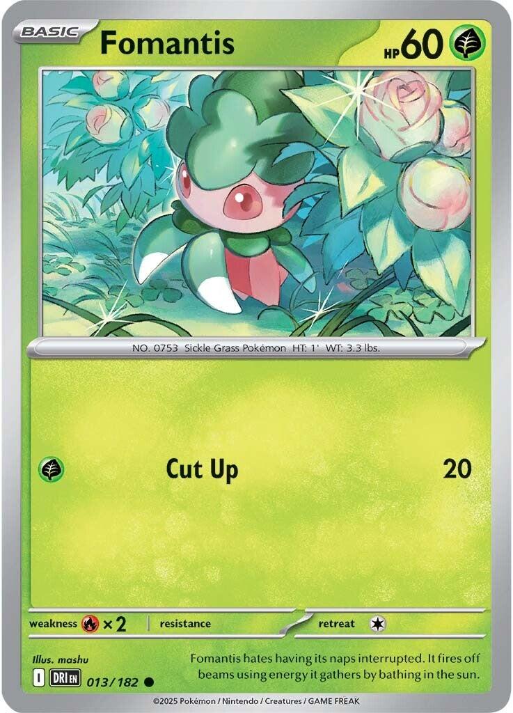 Fomantis (013/182) [Scarlet & Violet: Destined Rivals] | The Time Vault CA