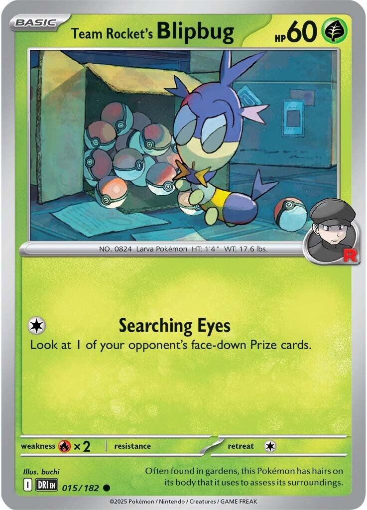 Team Rocket's Blipbug (015/182) [Scarlet & Violet: Destined Rivals] | The Time Vault CA