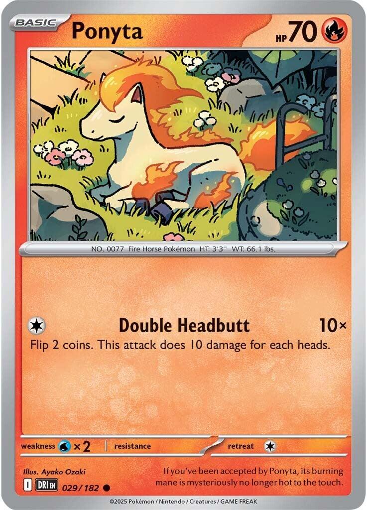 Ponyta (029/182) [Scarlet & Violet: Destined Rivals] | The Time Vault CA