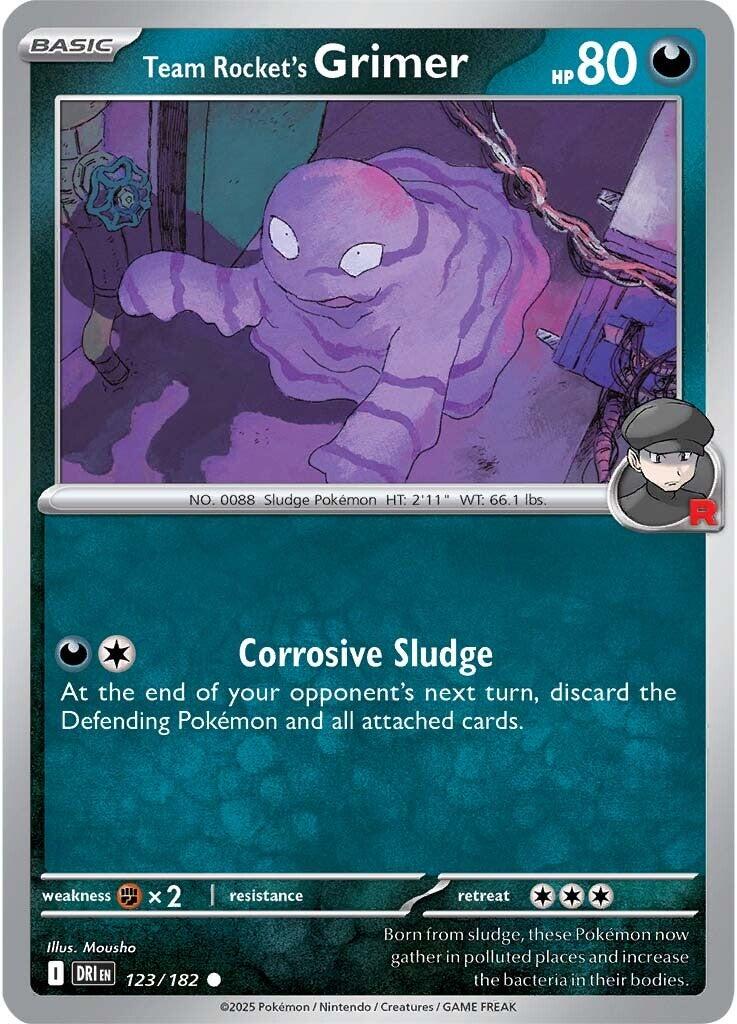 Team Rocket's Grimer (123/182) [Scarlet & Violet: Destined Rivals] | The Time Vault CA
