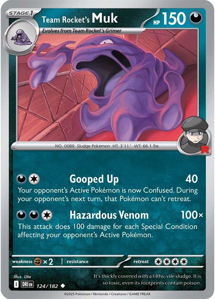 Team Rocket's Muk (124/182) [Scarlet & Violet: Destined Rivals] | The Time Vault CA