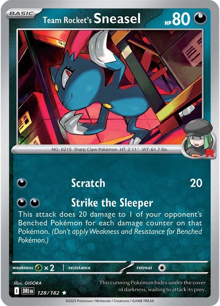 Team Rocket's Sneasel (128/182) [Scarlet & Violet: Destined Rivals] | The Time Vault CA