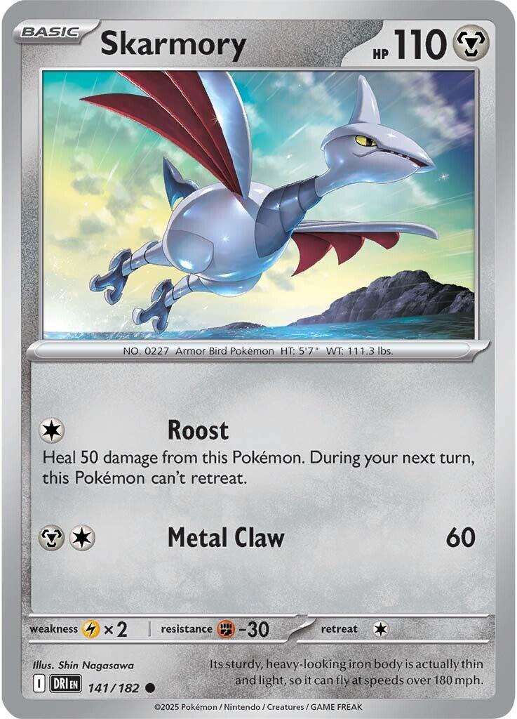 Skarmory (141/182) [Scarlet & Violet: Destined Rivals] | The Time Vault CA