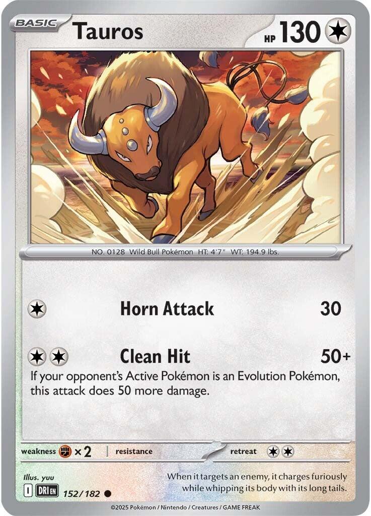 Tauros (152/182) [Scarlet & Violet: Destined Rivals] | The Time Vault CA
