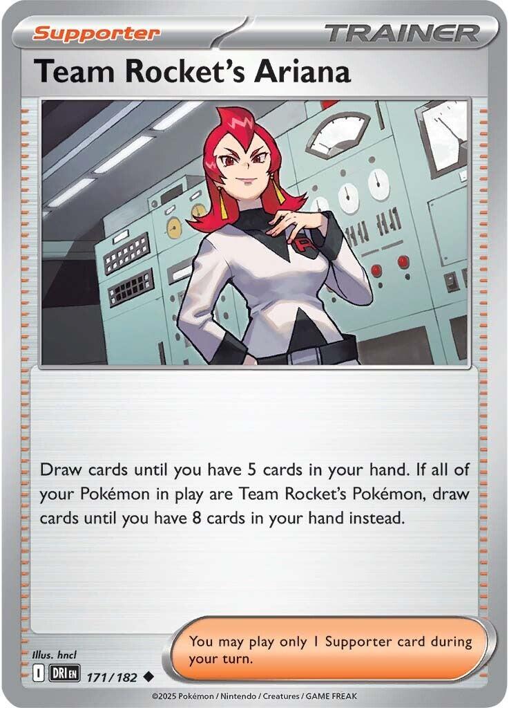 Team Rocket's Ariana (171/182) [Scarlet & Violet: Destined Rivals] | The Time Vault CA