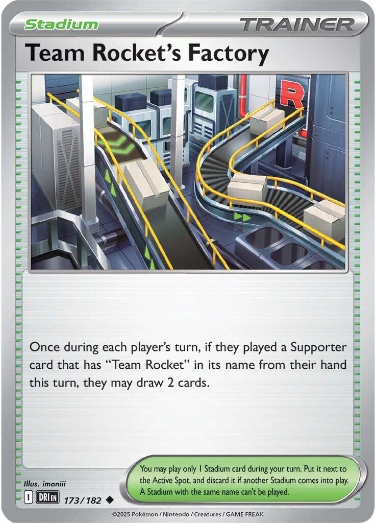 Team Rocket's Factory (173/182) [Scarlet & Violet: Destined Rivals] | The Time Vault CA