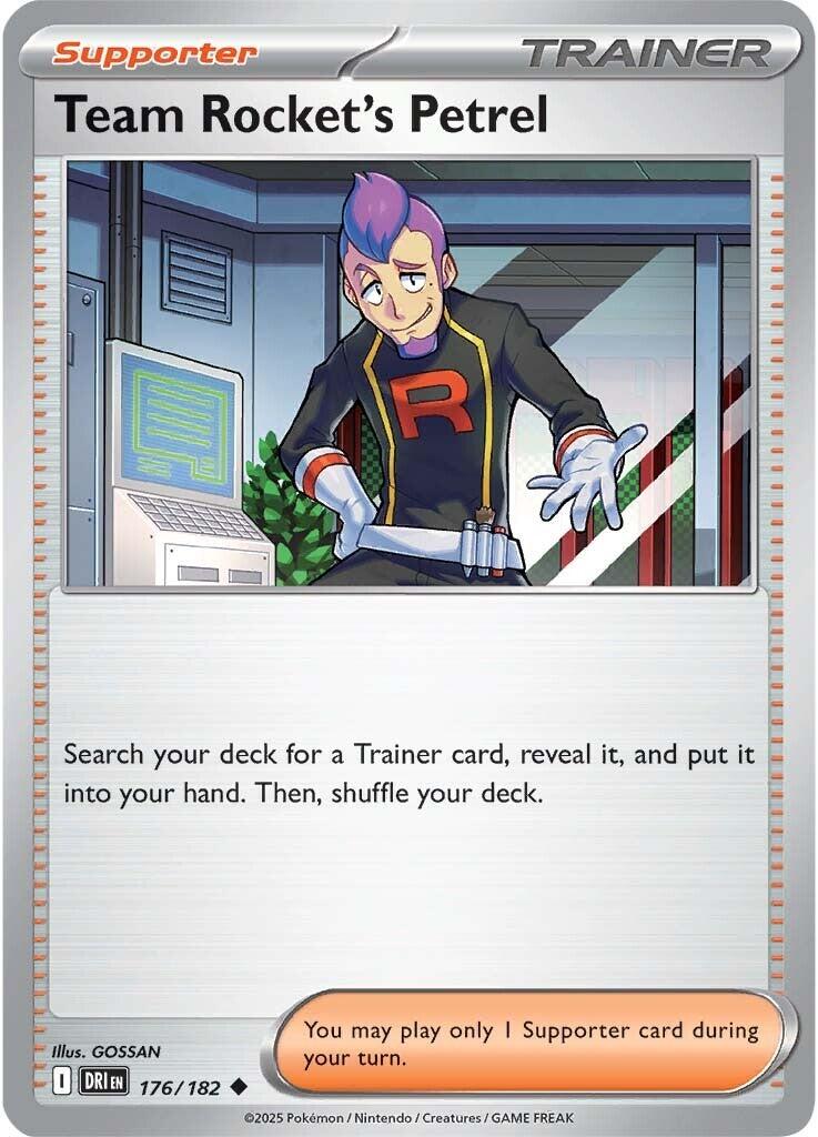 Team Rocket's Petrel (176/182) [Scarlet & Violet: Destined Rivals] | The Time Vault CA