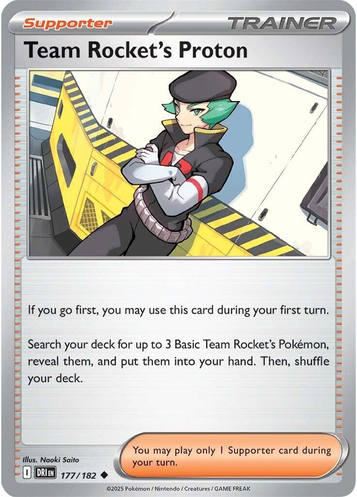 Team Rocket's Proton (177/182) [Scarlet & Violet: Destined Rivals] | The Time Vault CA