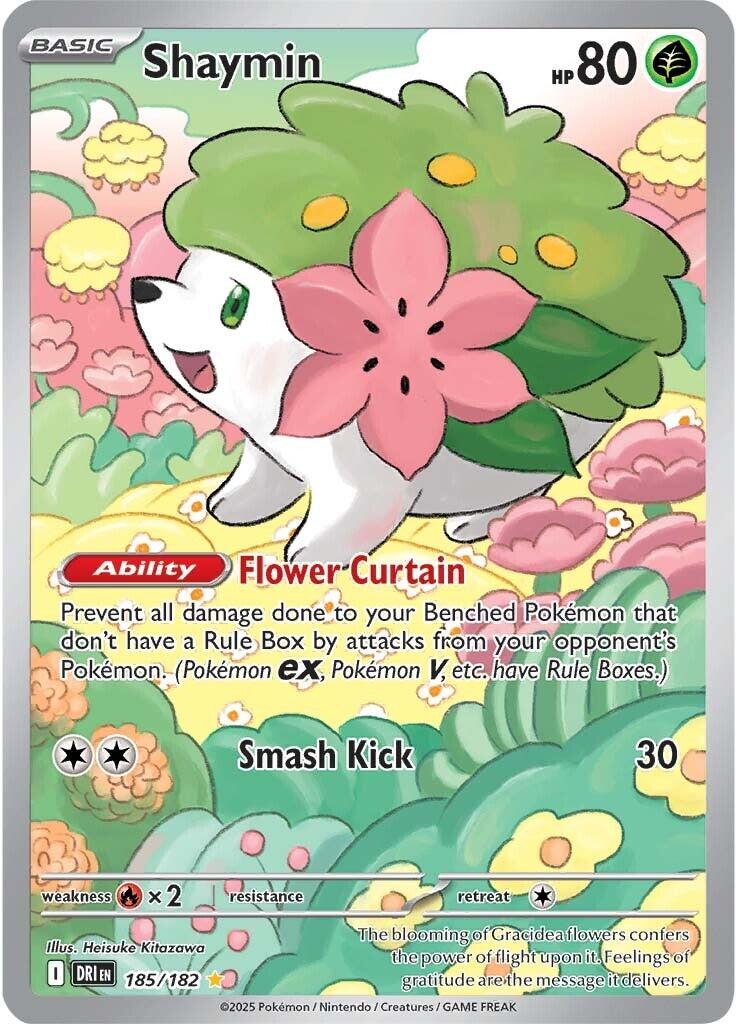 Shaymin (185/182) [Scarlet & Violet: Destined Rivals] | The Time Vault CA