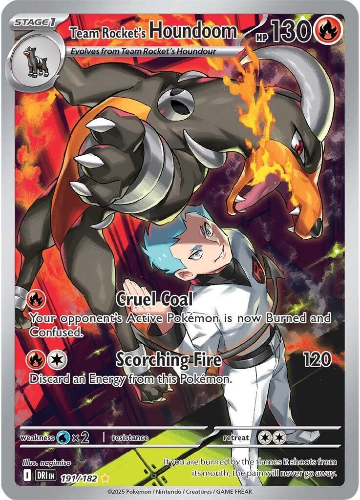 Team Rocket's Houndoom (191/182) [Scarlet & Violet: Destined Rivals] | The Time Vault CA
