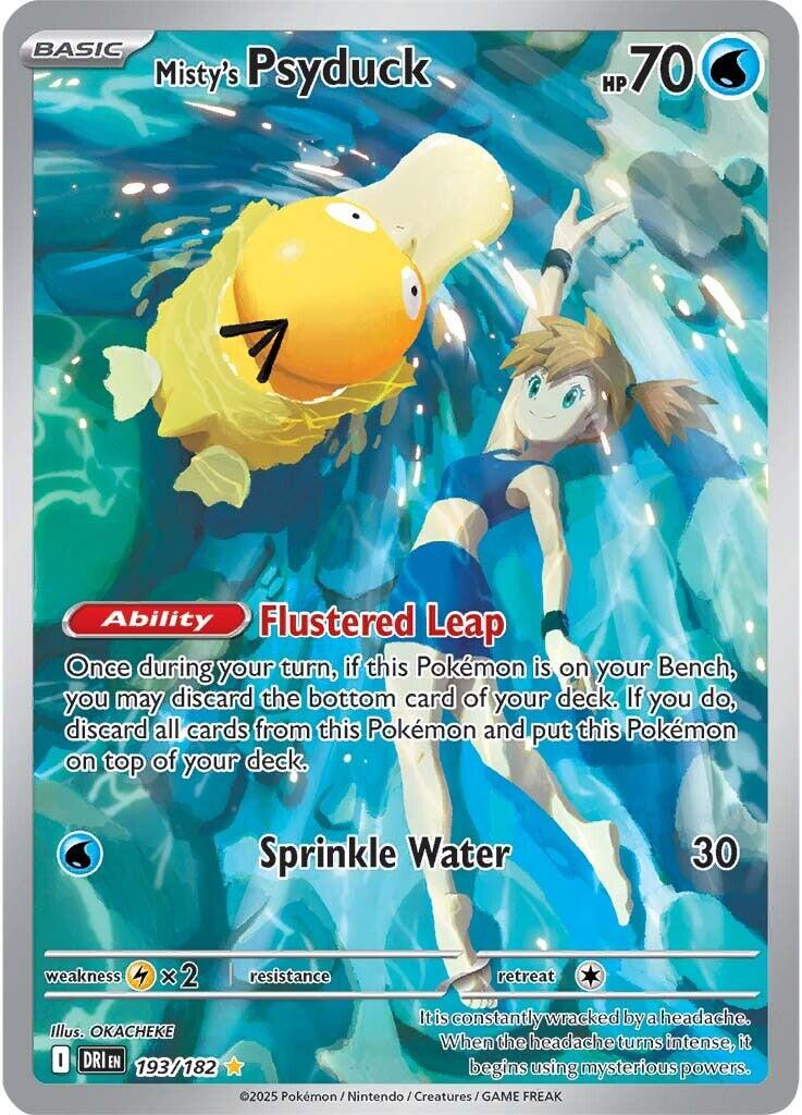 Misty's Psyduck (193/182) [Scarlet & Violet: Destined Rivals] | The Time Vault CA