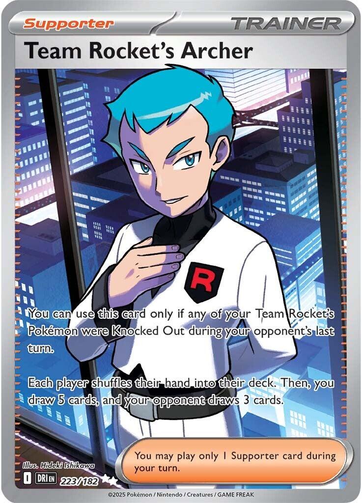 Team Rocket's Archer (223/182) [Scarlet & Violet: Destined Rivals] | The Time Vault CA