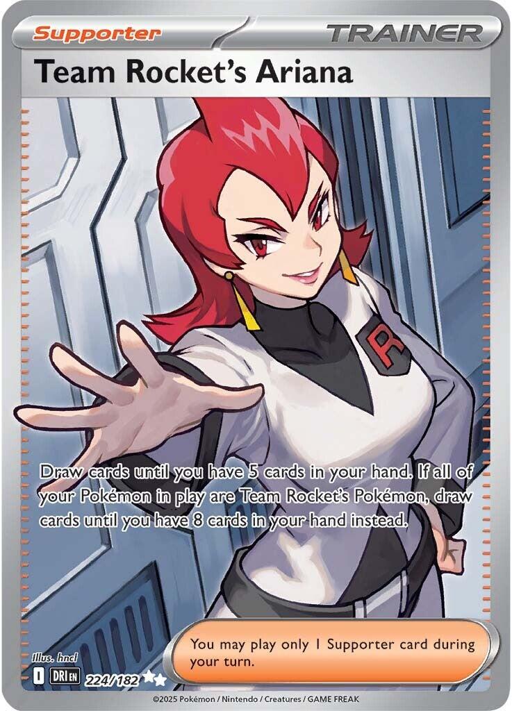 Team Rocket's Ariana (224/182) [Scarlet & Violet: Destined Rivals] | The Time Vault CA
