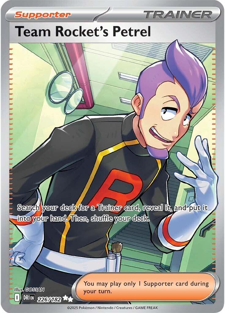 Team Rocket's Petrel (226/182) [Scarlet & Violet: Destined Rivals] | The Time Vault CA