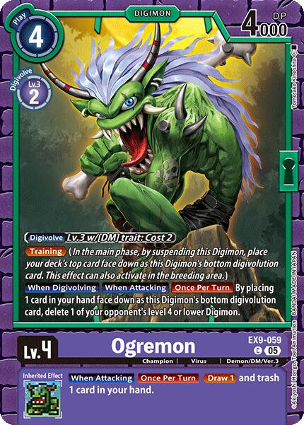 Ogremon [EX9-059] [Versus Monsters] | The Time Vault CA