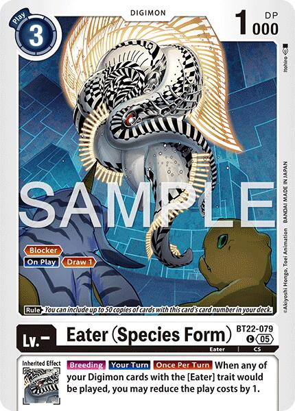 Eater [BT22-079] (Species Form) [Cyber Eden] | The Time Vault CA