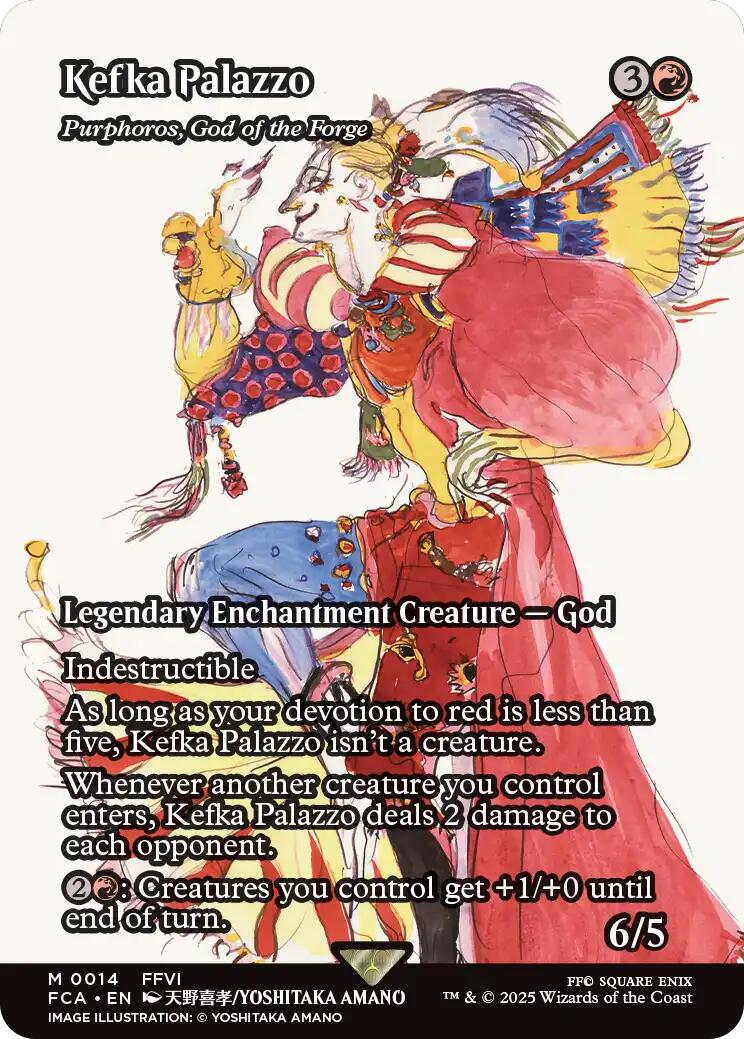 Kefka Palazzo - Purphoros, God of the Forge (Showcase) [FINAL FANTASY : Through the Ages] | The Time Vault CA