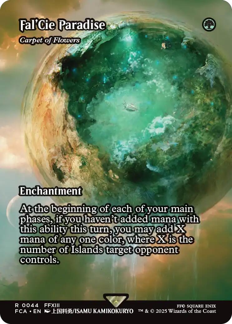 Fal'Cie Paradise - Carpet of Flowers (Showcase) [FINAL FANTASY : Through the Ages] | The Time Vault CA