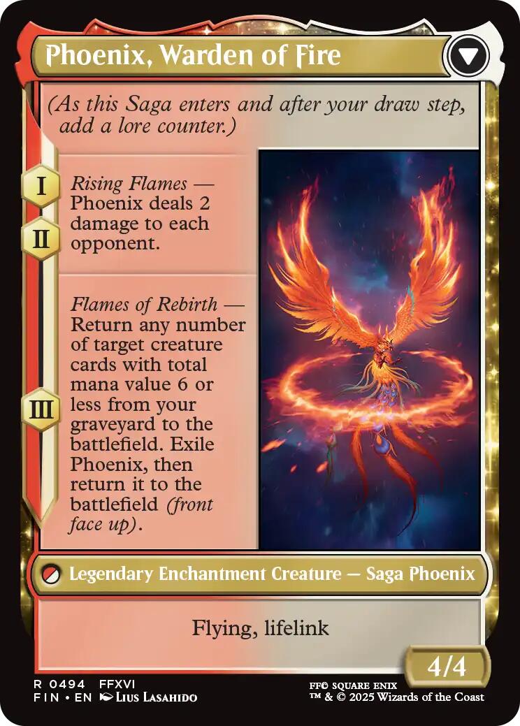 Joshua, Phoenix's Dominant (Extended Art) [FINAL FANTASY] | The Time Vault CA