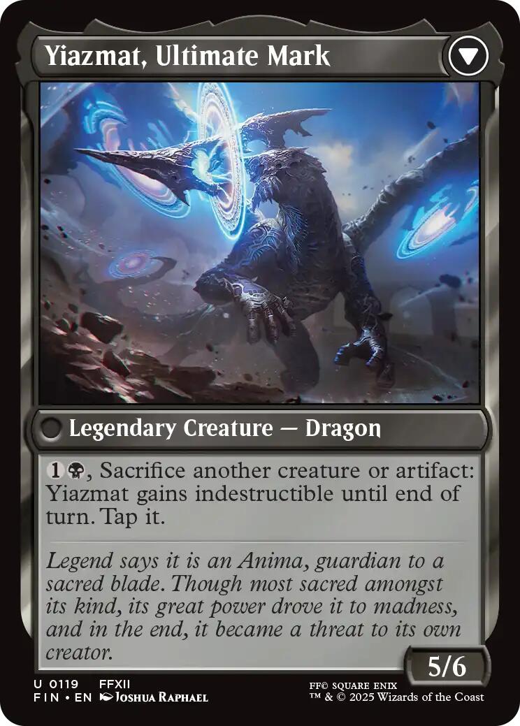 Sidequest: Hunt the Mark // Yiazmat, Ultimate Mark [FINAL FANTASY] | The Time Vault CA