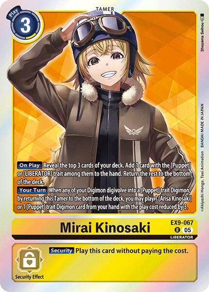 Mirai Kinosaki [EX9-067] [Versus Monsters] | The Time Vault CA