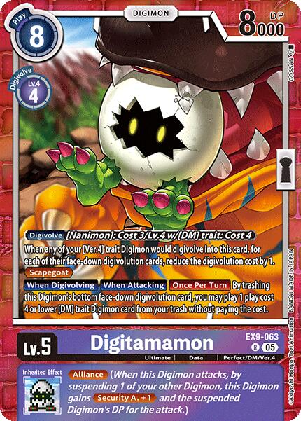 Digitamamon [EX9-063] [Versus Monsters] | The Time Vault CA