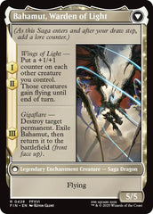 Dion, Bahamut's Dominant // Bahamut, Warden of Light (Extended Art) [FINAL FANTASY] | The Time Vault CA