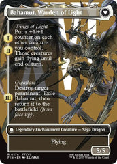 Dion, Bahamut's Dominant // Bahamut, Warden of Light (Borderless) [FINAL FANTASY] | The Time Vault CA