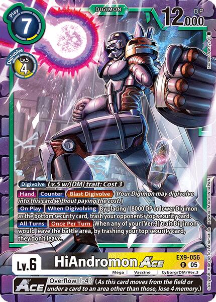 HiAndromon ACE [EX9-056] [Versus Monsters] | The Time Vault CA