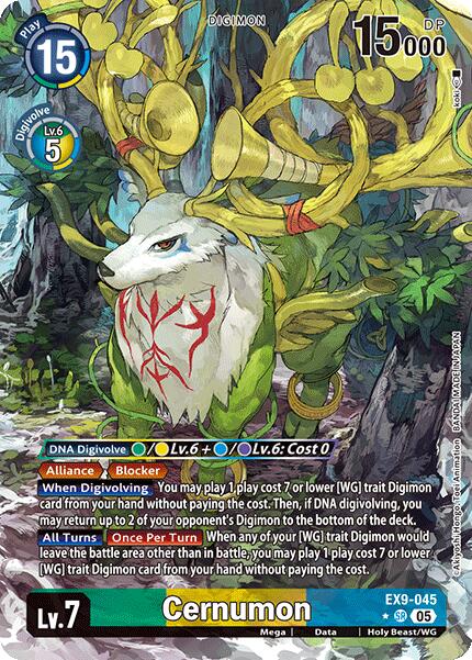 Cernumon [EX9-045] (Alternate Art) [Versus Monsters] | The Time Vault CA