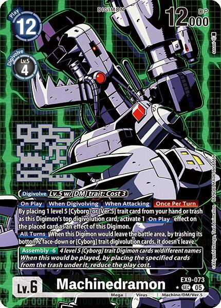 Machinedramon [EX9-073] (Alternate Art) [Versus Monsters] | The Time Vault CA