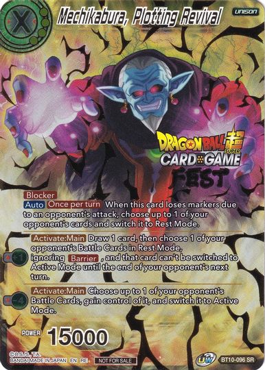 Mechikabura, Plotting Revival (Card Game Fest 2022) (BT10-096) [Tournament Promotion Cards] | The Time Vault CA