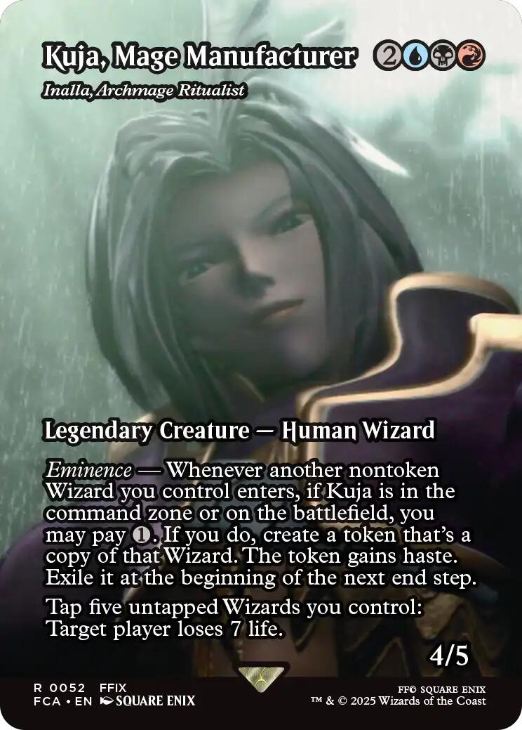 Kuja, Mage Manufacturer - Inalla, Archmage Ritualist (Showcase) [FINAL FANTASY : Through the Ages] | The Time Vault CA