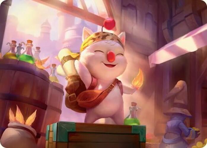 Stiltzkin, Moogle Merchant Art Card [FINAL FANTASY Art Series] | The Time Vault CA