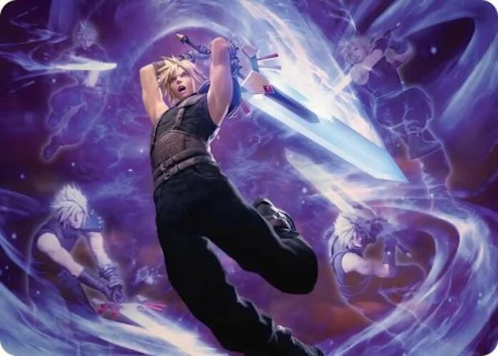 Cloud's Limit Break Art Card [FINAL FANTASY Art Series] | The Time Vault CA