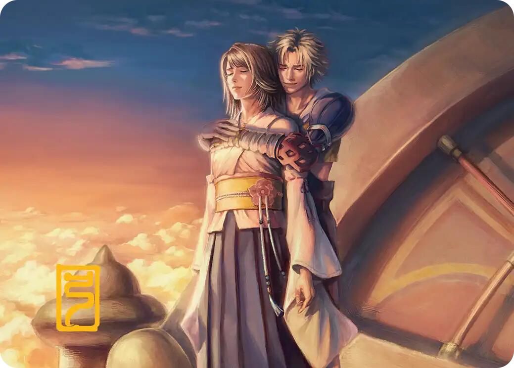 Farewell Art Card (Gold-Stamped Signature) [FINAL FANTASY Art Series] | The Time Vault CA